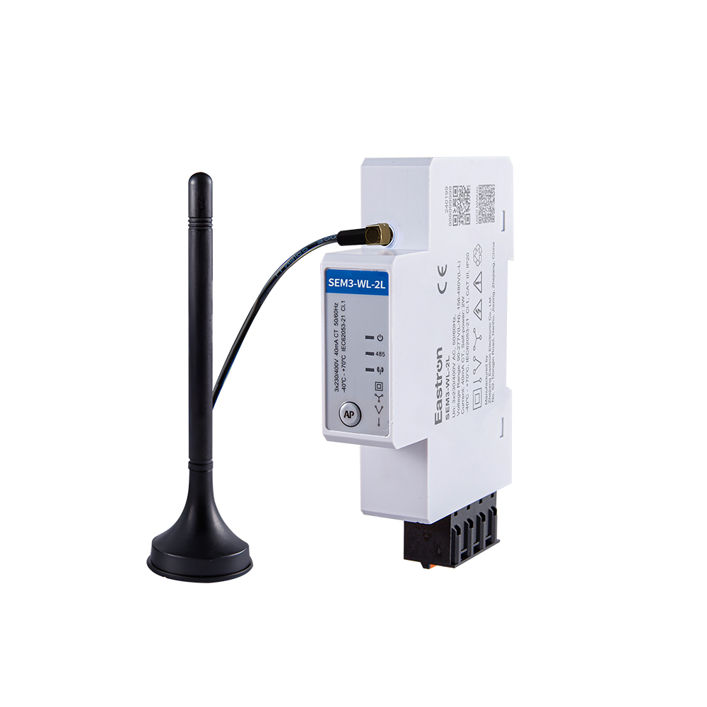 双路计量 Wifi & RS485通讯 CT型 导轨式三相多功能交流电能表