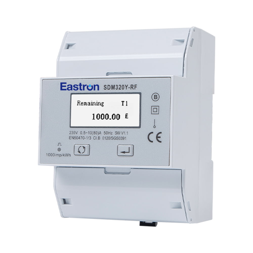 预付费 IC 射频卡 导轨式单相多功能电能表