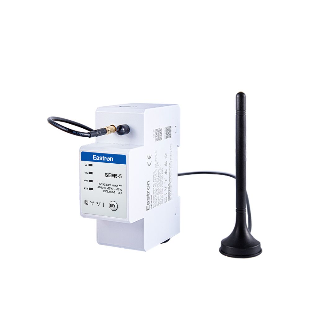 Wi-Fi/RS485/以太网通讯 三合一互感器接入 导轨式三相多功能电能表